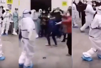 Фотография к новости: Врач научила Кара жорга пациентов с коронавирусом в Ухане