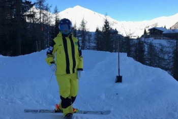 Фотография к новости: 14-летняя казахстанка завоевала золото на этапе кубка Европы по фристайл-могулу