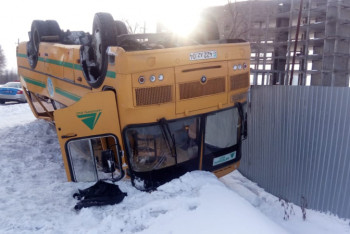 Фотография к новости: 26 человек пострадали при столкновении пассажирского автобуса с такси в Актобе