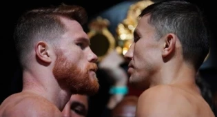 DAZN устроил GGG и &quot;Канело&quot; романтическую встречу на День святого Валентина