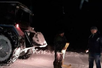 Заложником снежной стихии стал гражданин Китая в СКО