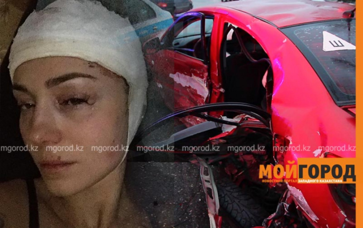 Свидетелей ДТП ищет жительница Уральска, столкнувшаяся с полицейской машиной