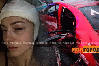 Фотография к новости: Свидетелей ДТП ищет жительница Уральска, столкнувшаяся с полицейской машиной