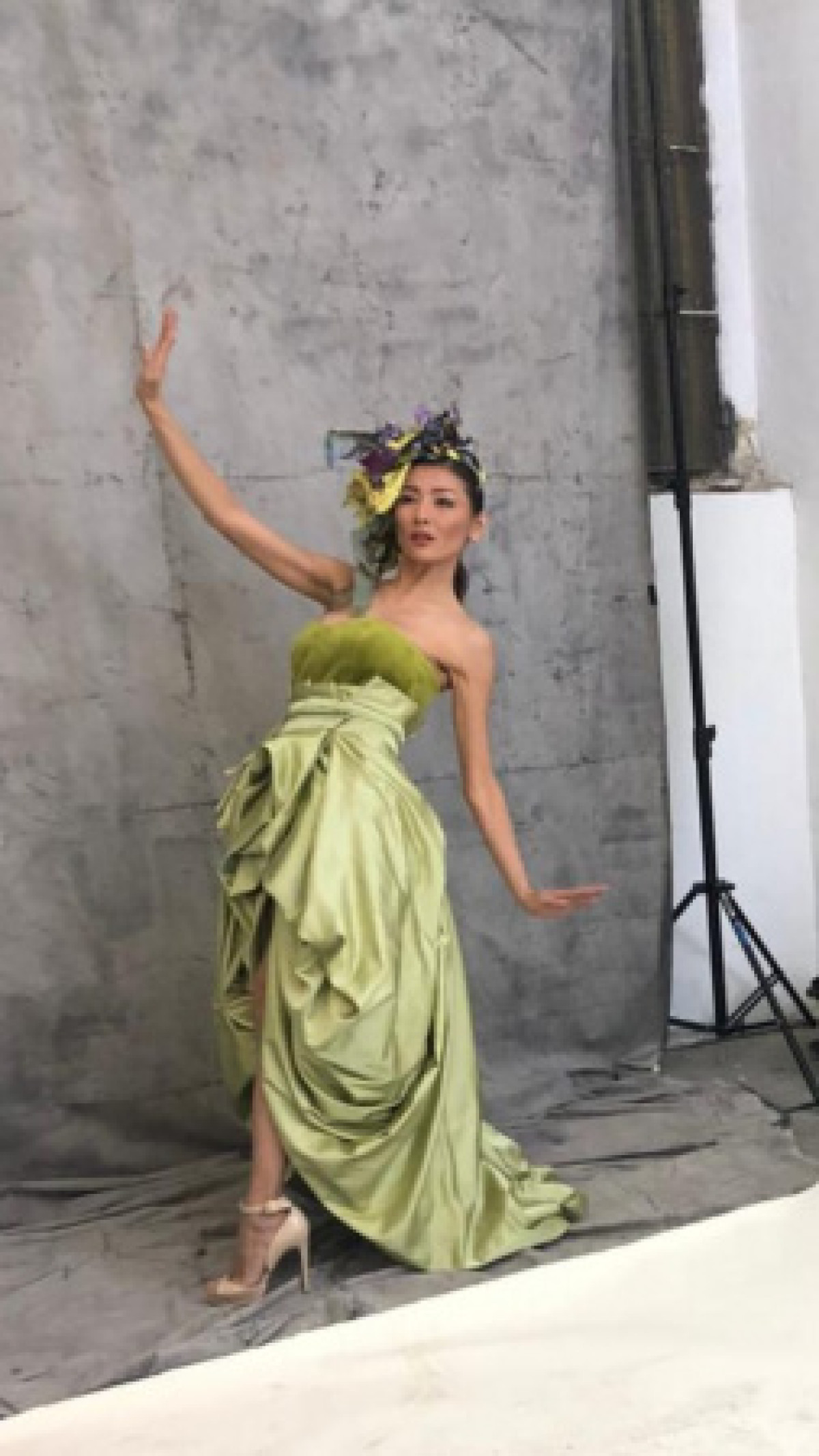 Казахстанка выступила на неделе моды в Милане