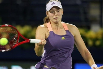 Фотография к новости: Казахстанка Елена Рыбакина вышла в финал теннисного турнира в Дубаи