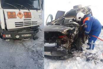 Фотография к новости: Четыре человека погибли в аварии на трассе Самара – Шымкент