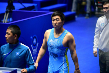 Фотография к новости: Данияр Кайсанов стал чемпионом Азии по вольной борьбе