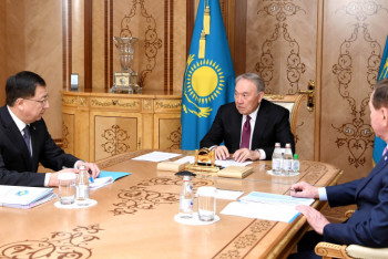 Фотография к новости: Елбасы принял заместителя председателя АНК