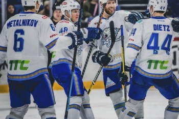 Фотография к новости: "Барыс" победил в дивизионе Чернышёва и сыграет в плей-офф с "Магниткой"