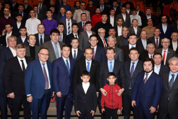 Фотография к новости: В Казахстане появилась Ассоциация Qazaq kuresi