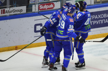 Фотография к новости: "Барыс" начал плей-офф с "Магниткой" с уверенной победы