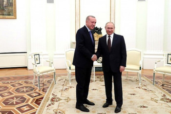 Фотография к новости: Путин и Эрдоган договорились о прекращении огня