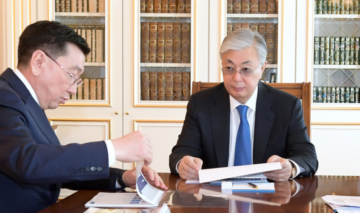 Токаев принял председателя правления "Казмунайгаза"