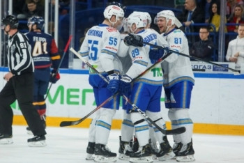 Фотография к новости: "Барыс" вышел во второй раунд плей-офф КХЛ