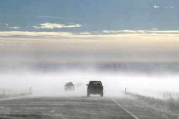 Фотография к новости: Штормовое предупреждение объявлено в Нур-Султане и двух областях