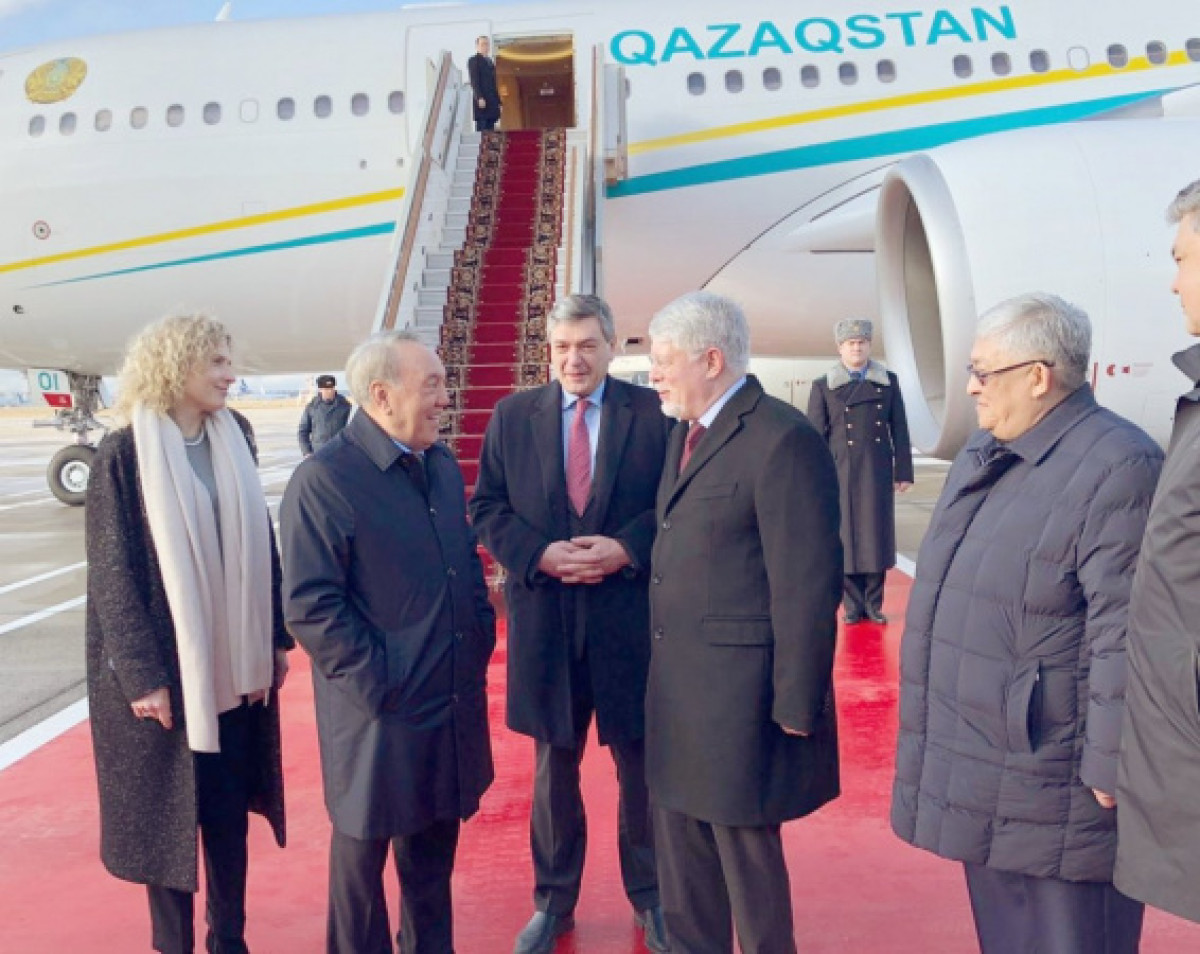 Назарбаев прибыл в Москву для встречи с Путиным