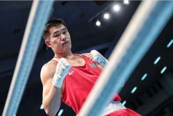 Фотография к новости: Боксер Бекзад Нурдаулетов завоевал золото на олимпийском турнире в Аммане