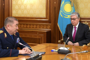 Фотография к новости: Глава МВД доложил Президенту о ситуации в стране