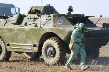 Фотография к новости: Военных привлекли к обеспечению мероприятий карантина в Казахстане