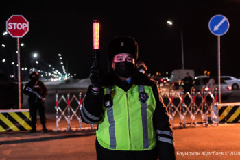 Фотография к новости: Как выглядят блокпосты на въезде в Нур-Султан