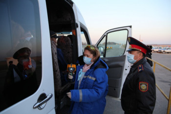Фотография к новости: Четыре блокпоста установили в Жамбылской области