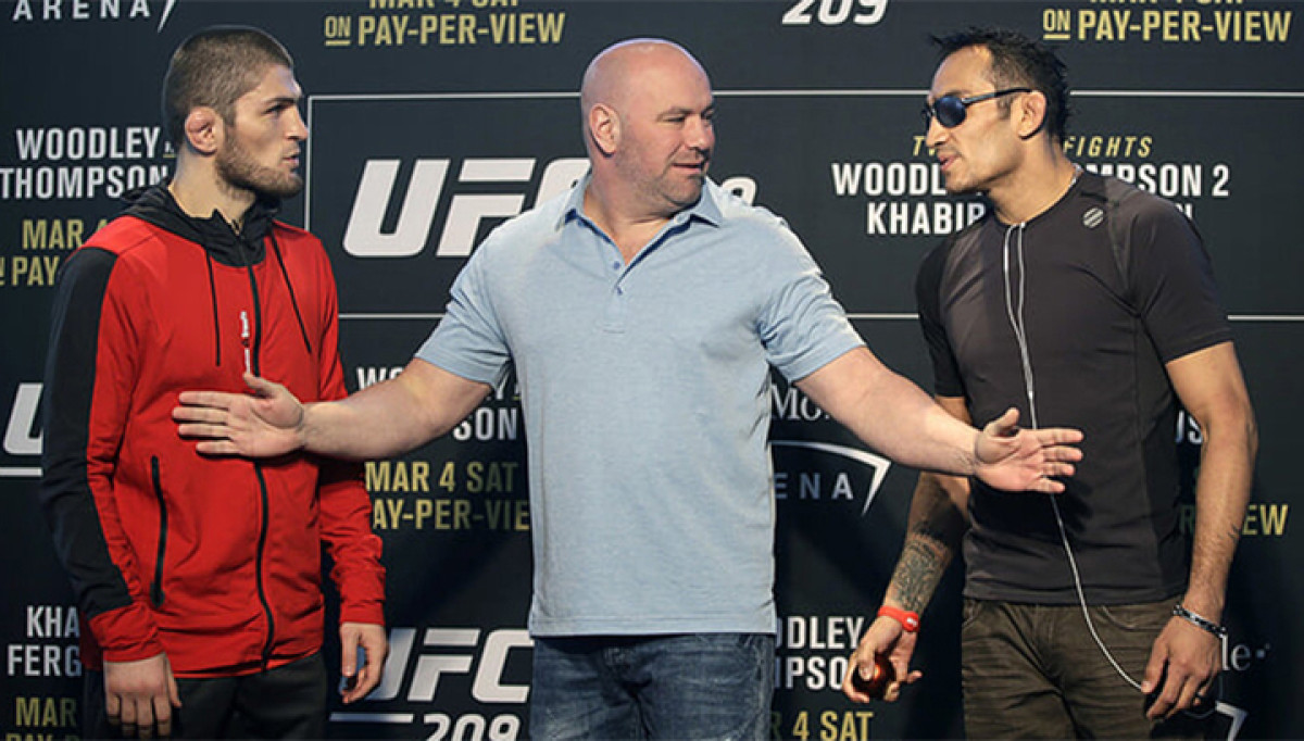 Нурмагомедов и Фергюсон проведут бой без зрителей