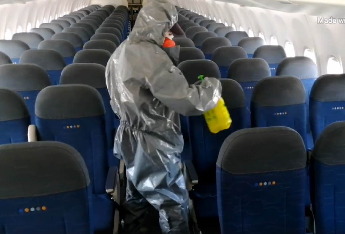 Иллюстративное, скрин из видео / Facebook/ NNAirportOfficial