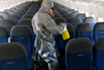 Фотография к новости: Как обрабатывают самолёты в аэропорту Нур-Султана