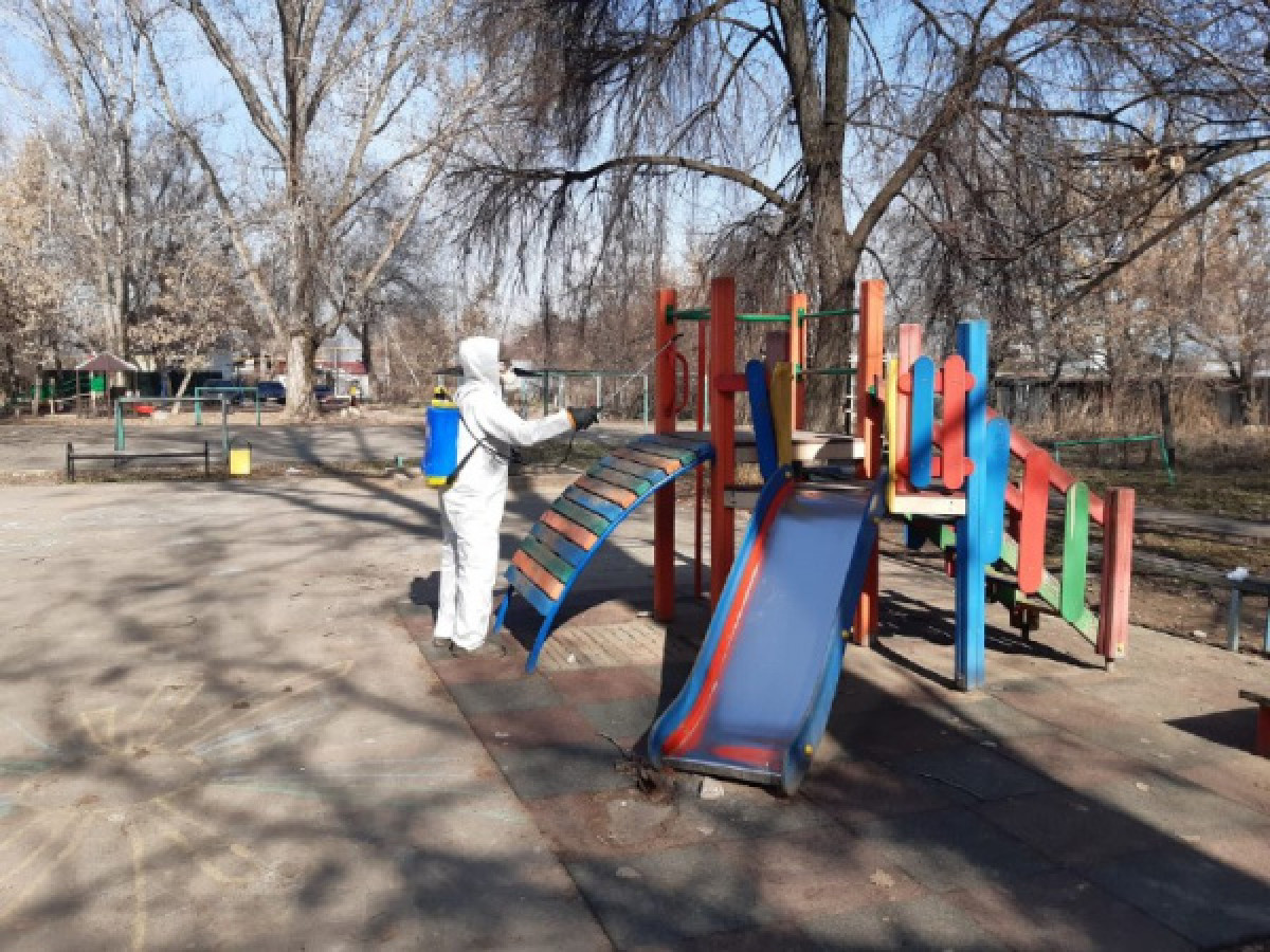 Какими средствами дезинфицируют Алматы
