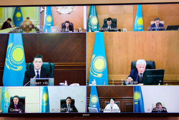 Фотография к новости: Нерабочий режим в Нур-Султане и Алматы продлен на неделю