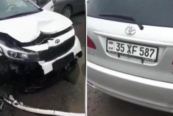 Фотография к новости: Сбившего полицейского и снесшего блокпост водителя водворили в изолятор в Алматы