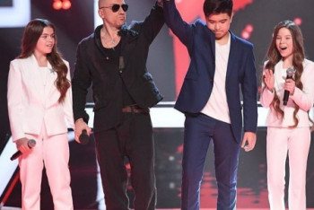 Фотография к новости: Актюбинский школьник вышел в финал проекта "Голос. Дети" на Первом канале