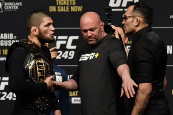 Фотография к новости: Минспорта Беларуси опровергло информацию о проведении в стране боя Хабиба с Фергюсоном