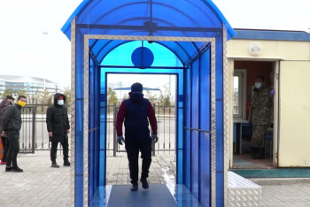 Фотография к новости: Десять дезинфекционных тоннелей установят в Нур-Султане