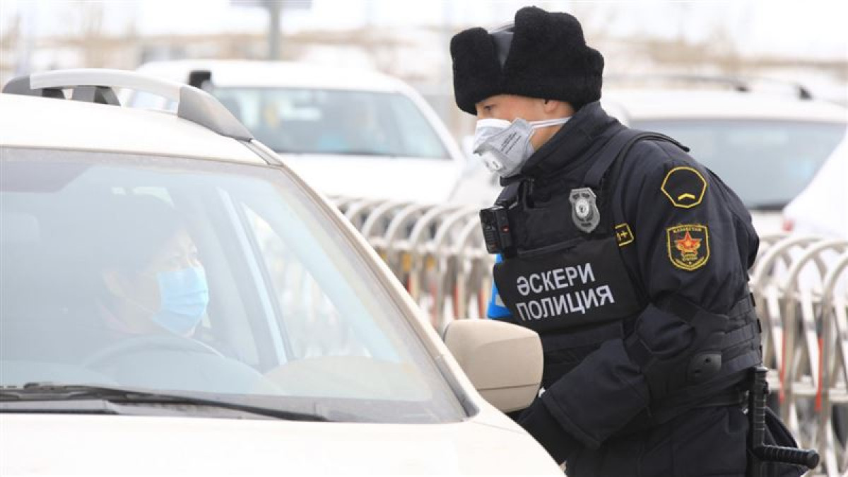 Сколько человек арестовали за попытку пересечь границы карантинной зоны в Нур-Султане
