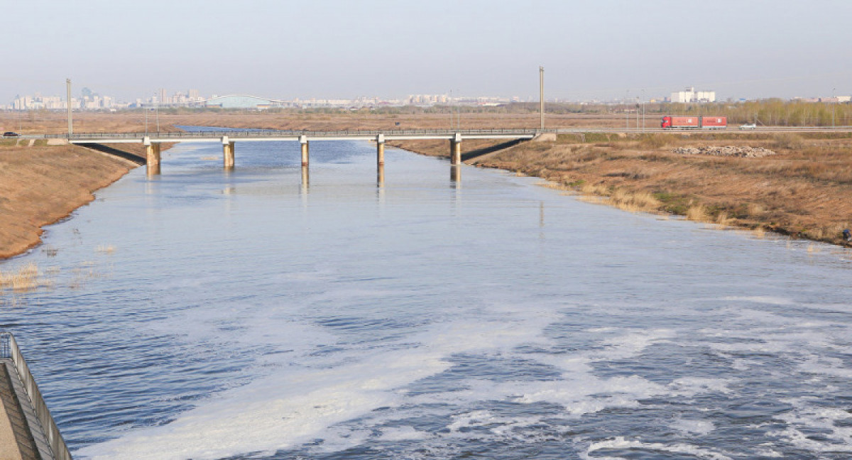 Уровень воды приближается к критической отметке на реке Есиль в СКО