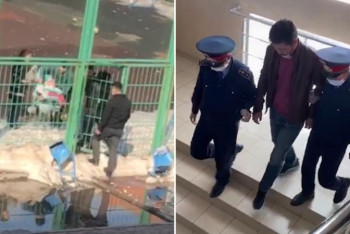 Фотография к новости: Оказал сопротивление полицейскому: житель Косшы водворен в ИВС