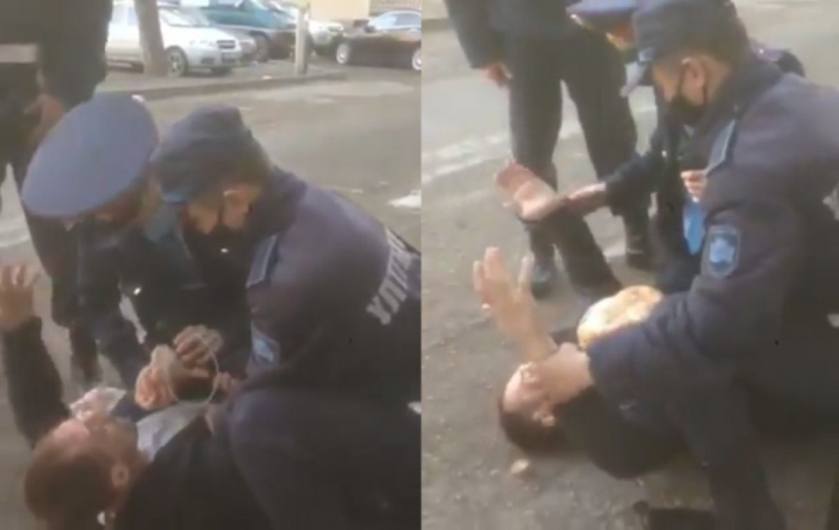 Применили приемы самбо: как полиция павлодарца без маски задерживала