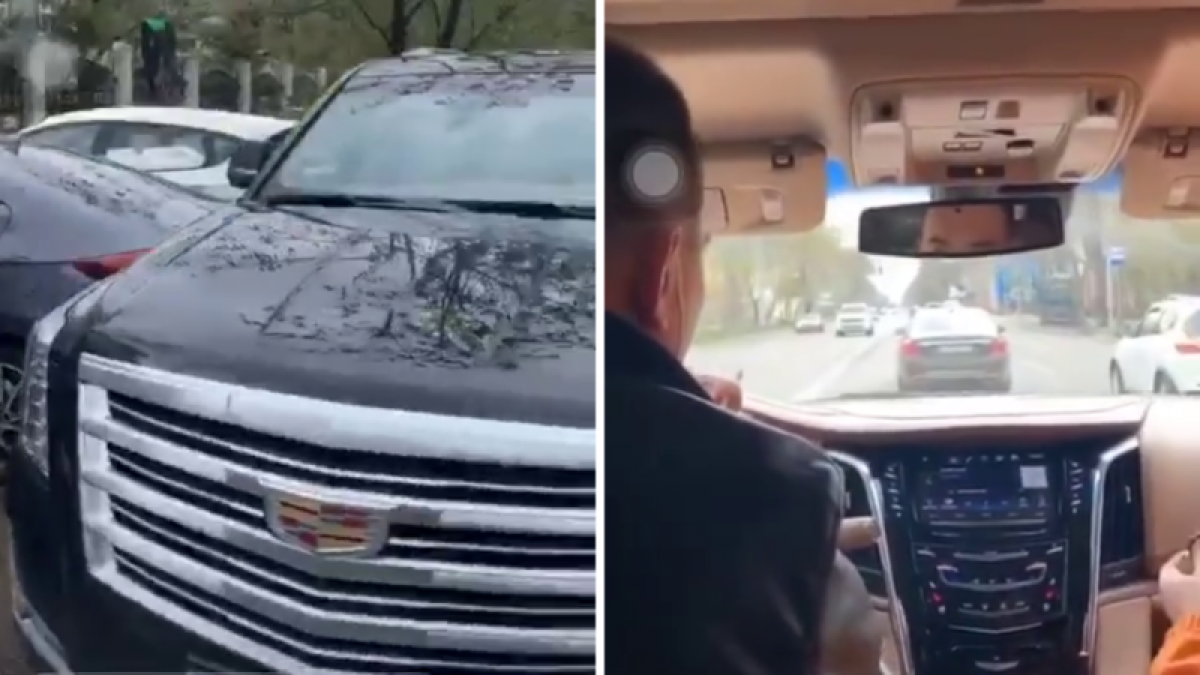 Начальник криминальной полиции Алматы освобожден от должности из-за скандала с элитным кортежем