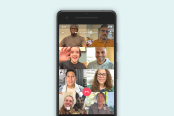 Фотография к новости: Новую функцию видеозвонков запустили в WhatsApp