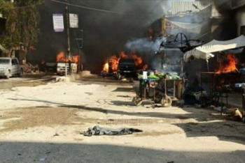 Фотография к новости: Не менее 40 мирных жителей погибли в результате теракта на северо-западе Сирии