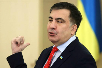 Фотография к новости: Саакашвили заявил, что Зеленский хочет трудоустроить его в Украине