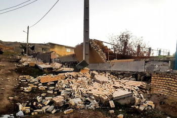 Фотография к новости: Землетрясение повредило древнюю крепость Фаляк-оль-Афлак в Иране