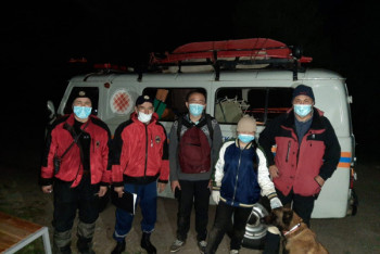 Фотография к новости: Брат и сестра заблудились в горах Алматы