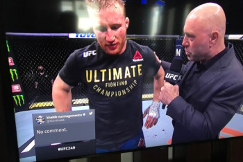 Фотография к новости: Джастин Гэтжи нокаутировал Тони Фергюсона на UFC 249