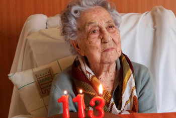 Фотография к новости: 113-летняя жительница Испании стала старейшей выздоровевшей от COVID-19 пациенткой