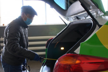 Фотография к новости: Как работает такси в условиях послабления карантина в Нур-Султане