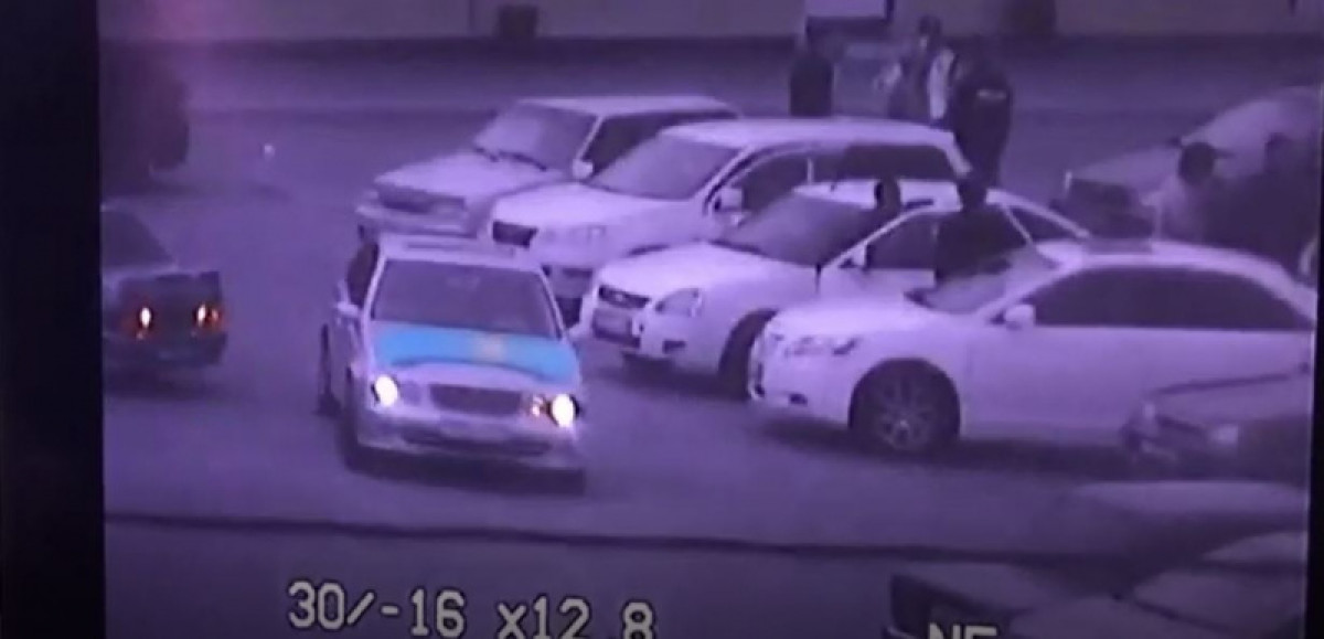 Дрифтеров с флагом Казахстана на капоте задержали в Мангистауской области