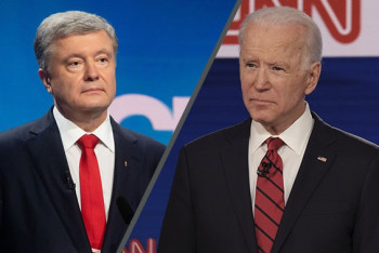 Фотография к новости: Обнародована запись разговора Порошенко и Байдена о взятке в миллиард долларов