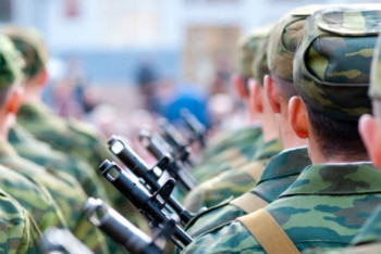 Фотография к новости: Увольнение и призыв на срочную воинскую службу возобновили в Пограничной службе КНБ